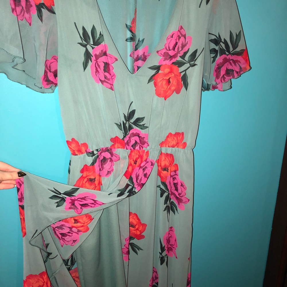 Floor length dress